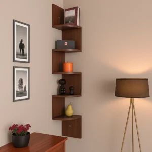 Modern Zigzag Wall Corner Shelf