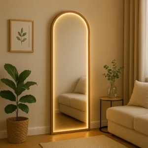 Wood Frame Mirror Full Length