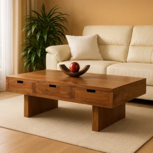 Wooden Center Table For Living Room